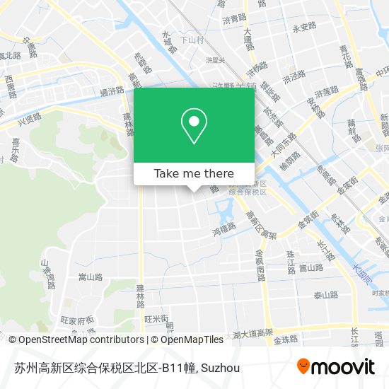 苏州高新区综合保税区北区-B11幢 map