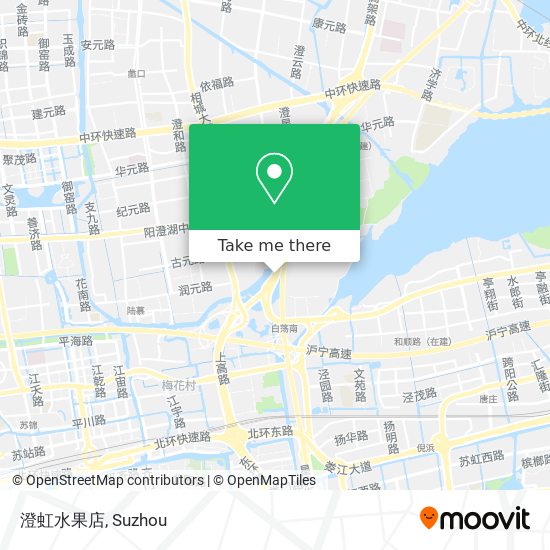 澄虹水果店 map