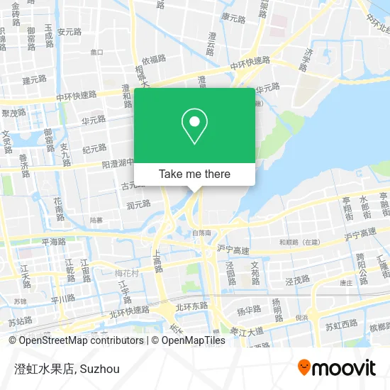 澄虹水果店 map