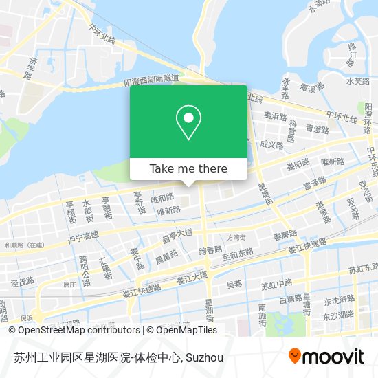 苏州工业园区星湖医院-体检中心 map