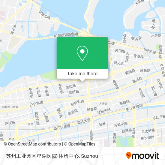 苏州工业园区星湖医院-体检中心 map
