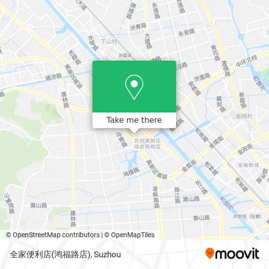 全家便利店(鸿福路店) map