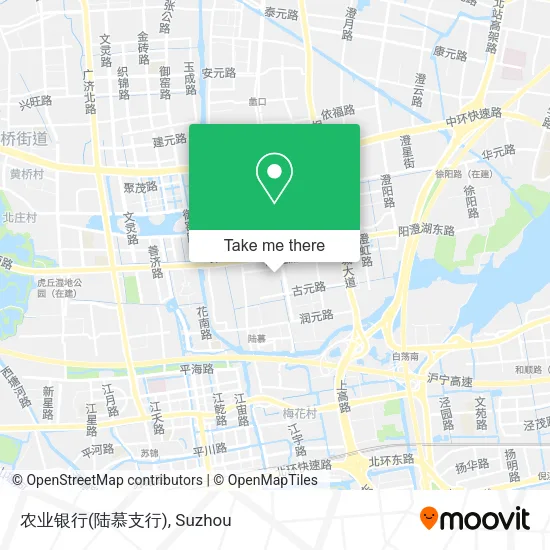 农业银行(陆慕支行) map