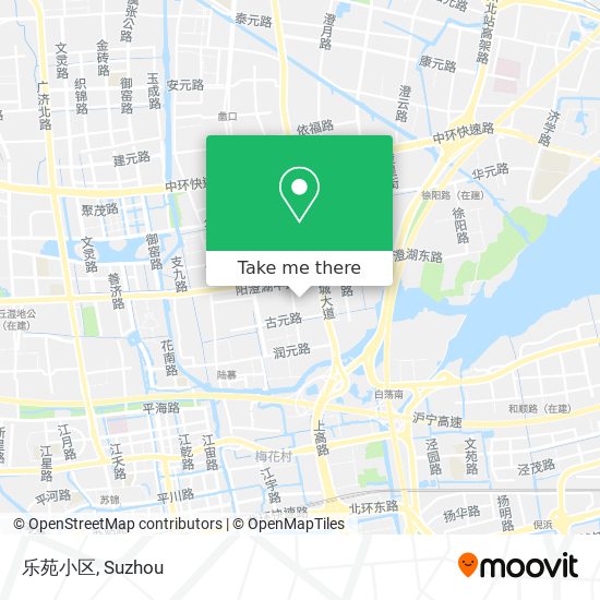 乐苑小区 map