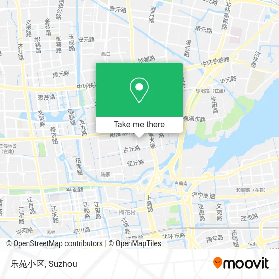 乐苑小区 map