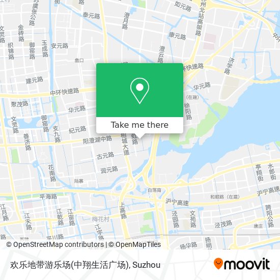 欢乐地带游乐场(中翔生活广场) map