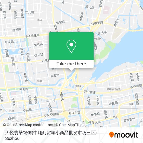 天悦翡翠银饰(中翔商贸城小商品批发市场三区) map