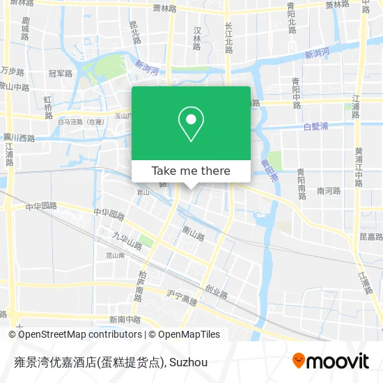 雍景湾优嘉酒店(蛋糕提货点) map