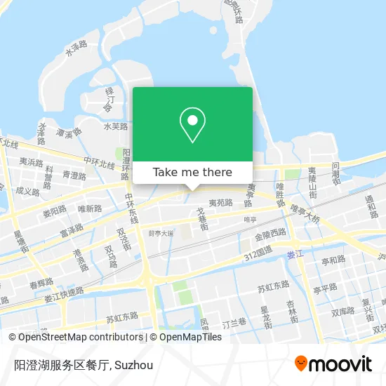 阳澄湖服务区餐厅 map