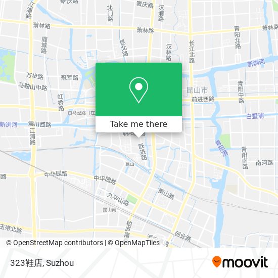 323鞋店 map