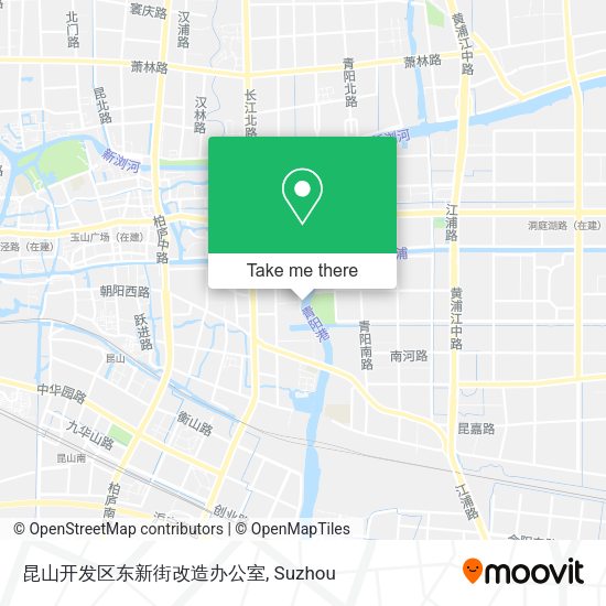 昆山开发区东新街改造办公室 map