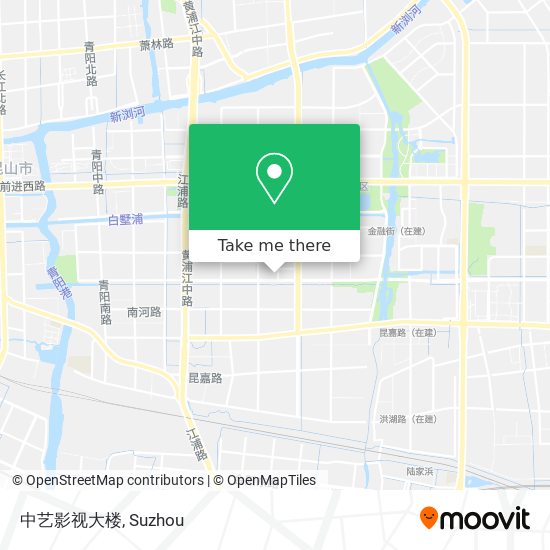 中艺影视大楼 map