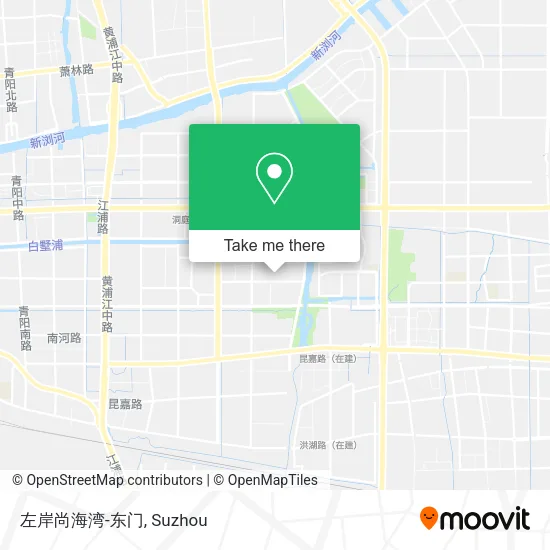 左岸尚海湾-东门 map