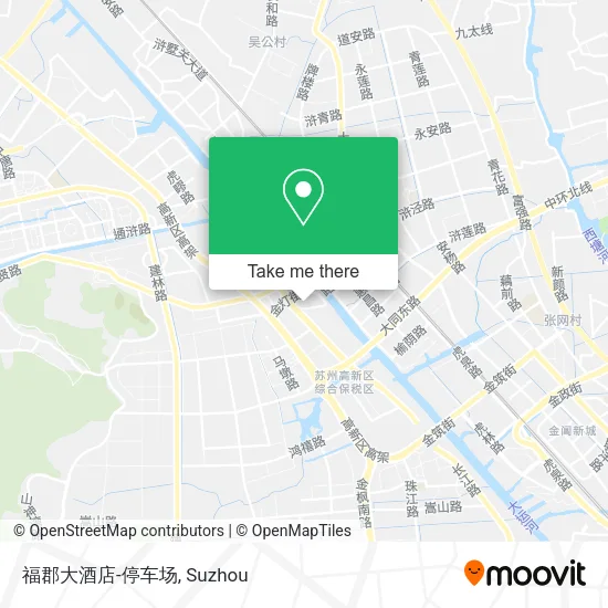 福郡大酒店-停车场 map