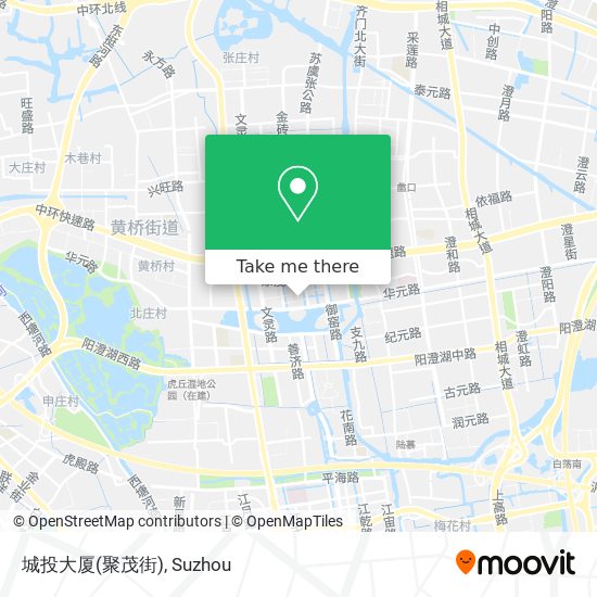 城投大厦(聚茂街) map