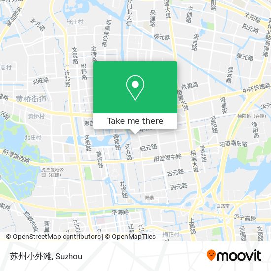 苏州小外滩 map