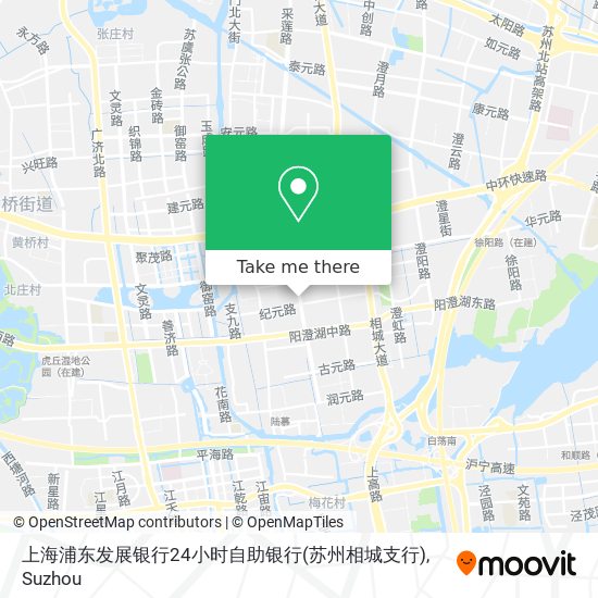 上海浦东发展银行24小时自助银行(苏州相城支行) map