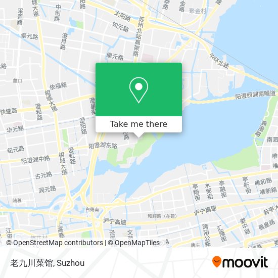 老九川菜馆 map