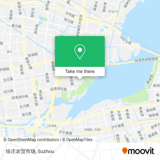 徐庄农贸市场 map