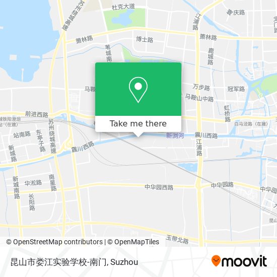 昆山市娄江实验学校-南门 map