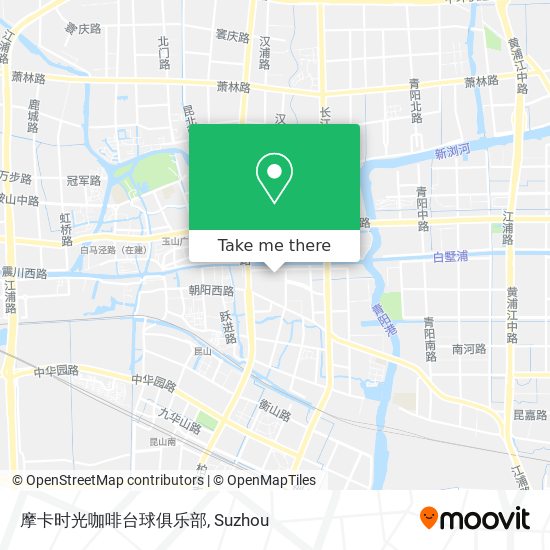 摩卡时光咖啡台球俱乐部 map
