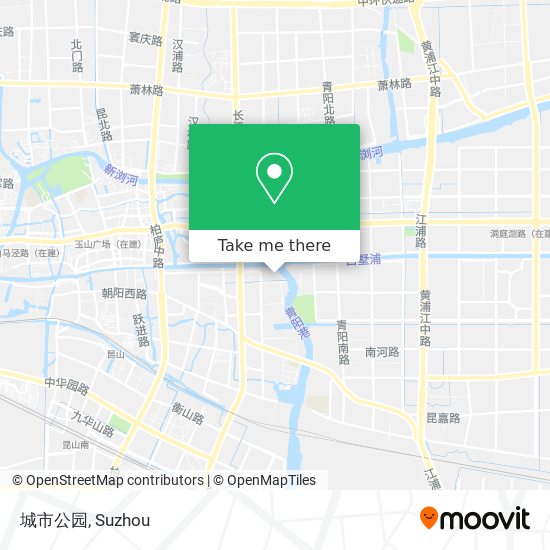 城市公园 map