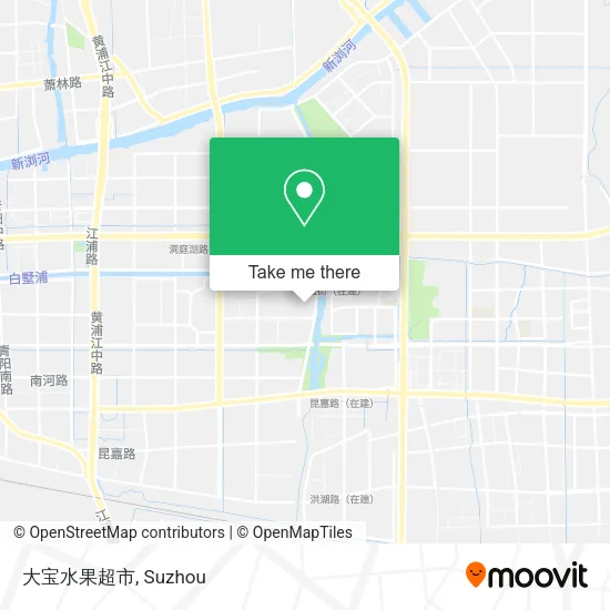 大宝水果超市 map