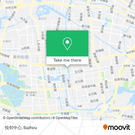 悦邻中心 map
