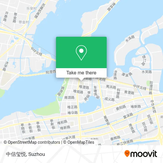 中信玺悦 map