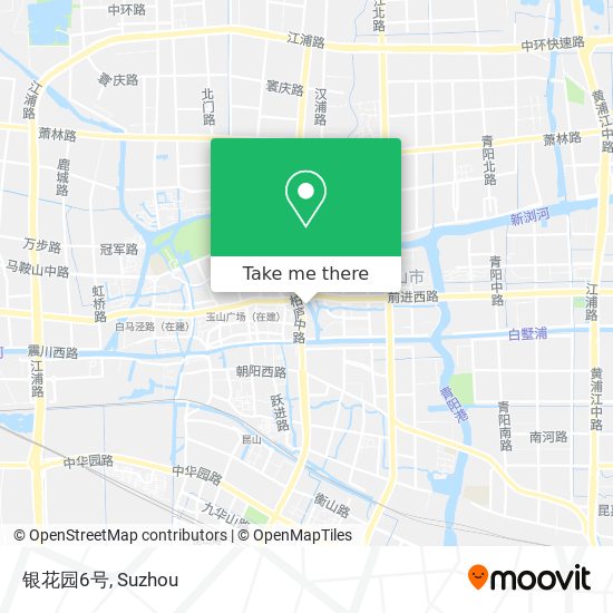 How To Get To 银花园6号in 昆山市by Bus