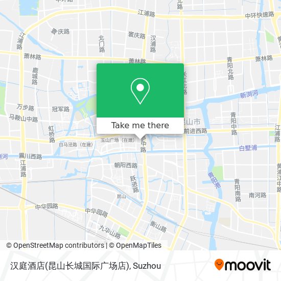 汉庭酒店(昆山长城国际广场店) map