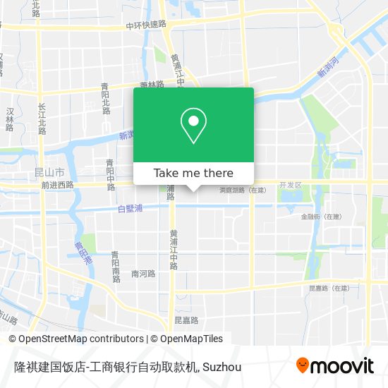 隆祺建国饭店-工商银行自动取款机 map
