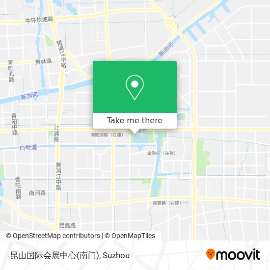 昆山国际会展中心(南门) map