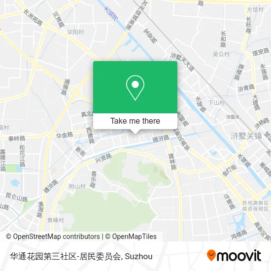 华通花园第三社区-居民委员会 map