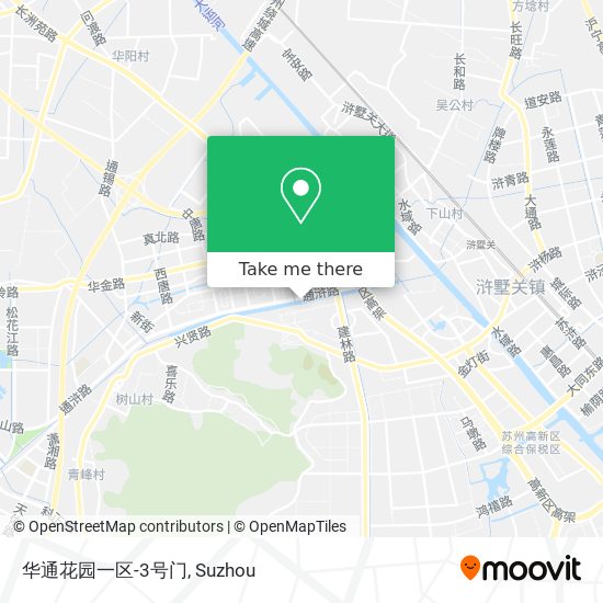 华通花园一区-3号门 map