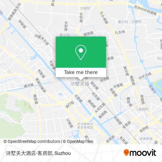 浒墅关大酒店-客房部 map