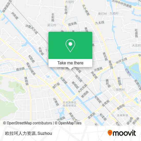 欧拉珂人力资源 map