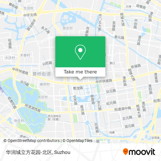 华润城立方花园-北区 map