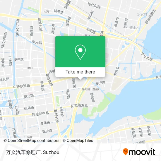 万众汽车修理厂 map