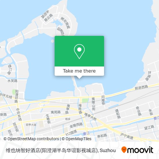 维也纳智好酒店(阳澄湖半岛华谊影视城店) map
