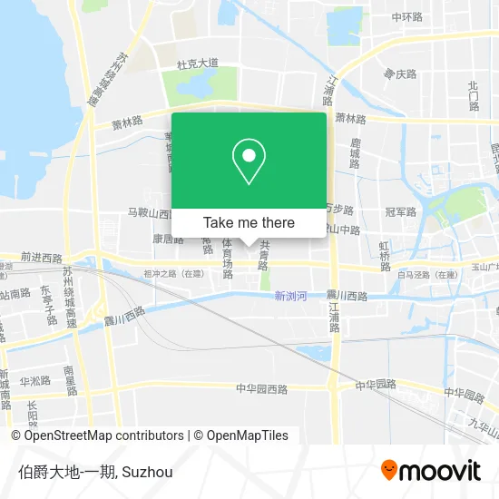 伯爵大地-一期 map