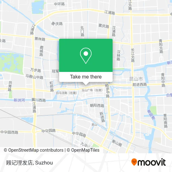顾记理发店 map