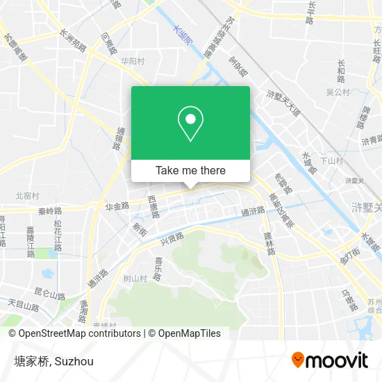 塘家桥 map