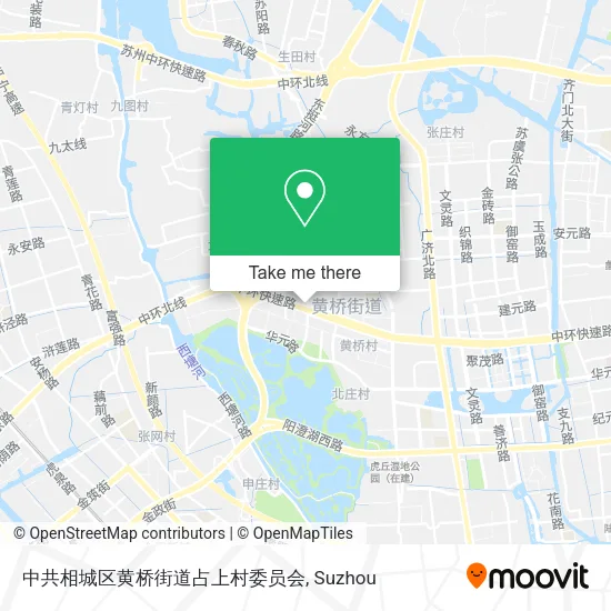 中共相城区黄桥街道占上村委员会 map