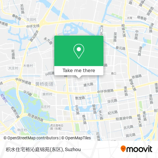 积水住宅裕沁庭锦苑(东区) map