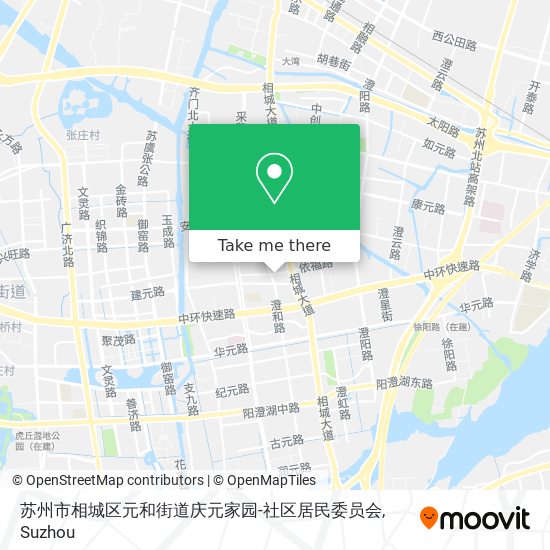 苏州市相城区元和街道庆元家园-社区居民委员会 map