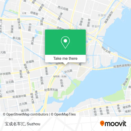 宝成名车汇 map
