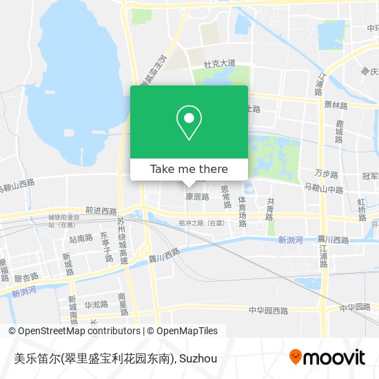 美乐笛尔(翠里盛宝利花园东南) map
