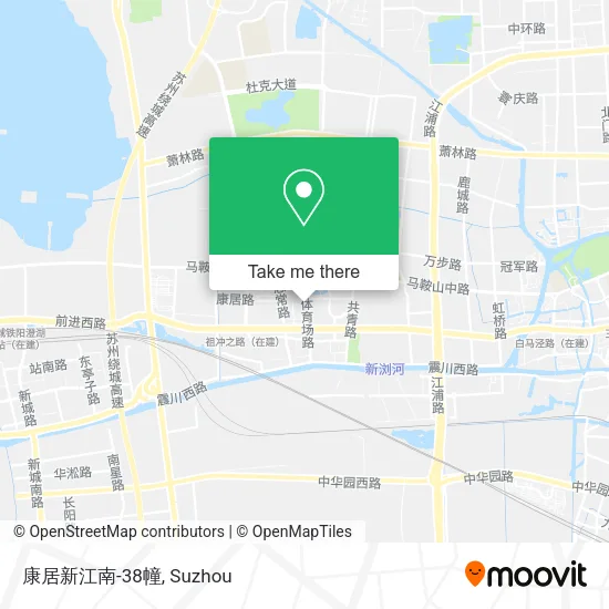 康居新江南-38幢 map