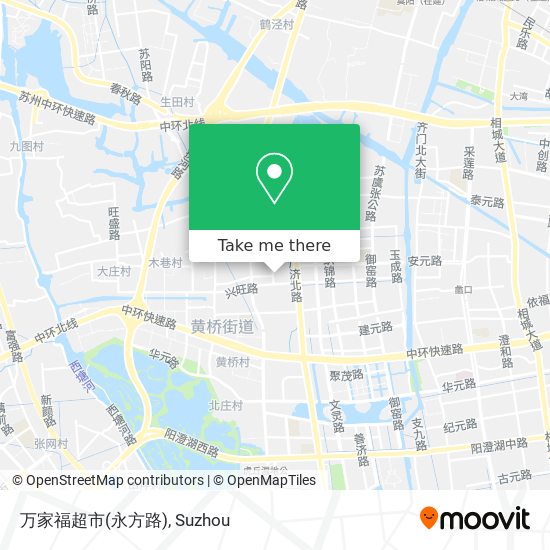 万家福超市(永方路) map